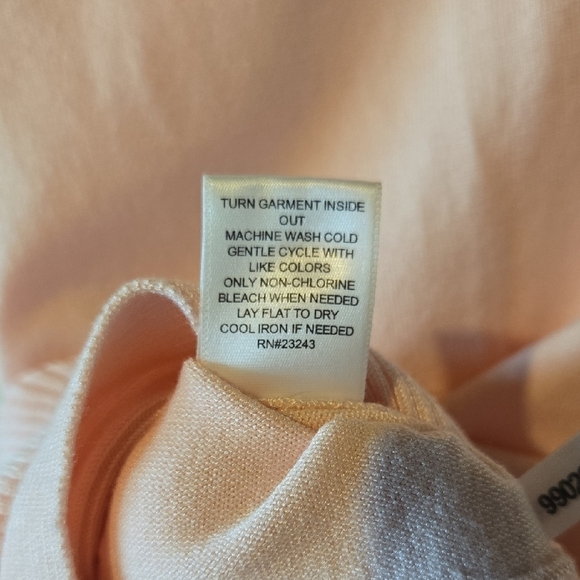 New York & Company Pink Peplum Sweater Knit Tank Top Size Small - Picture 7 of 7